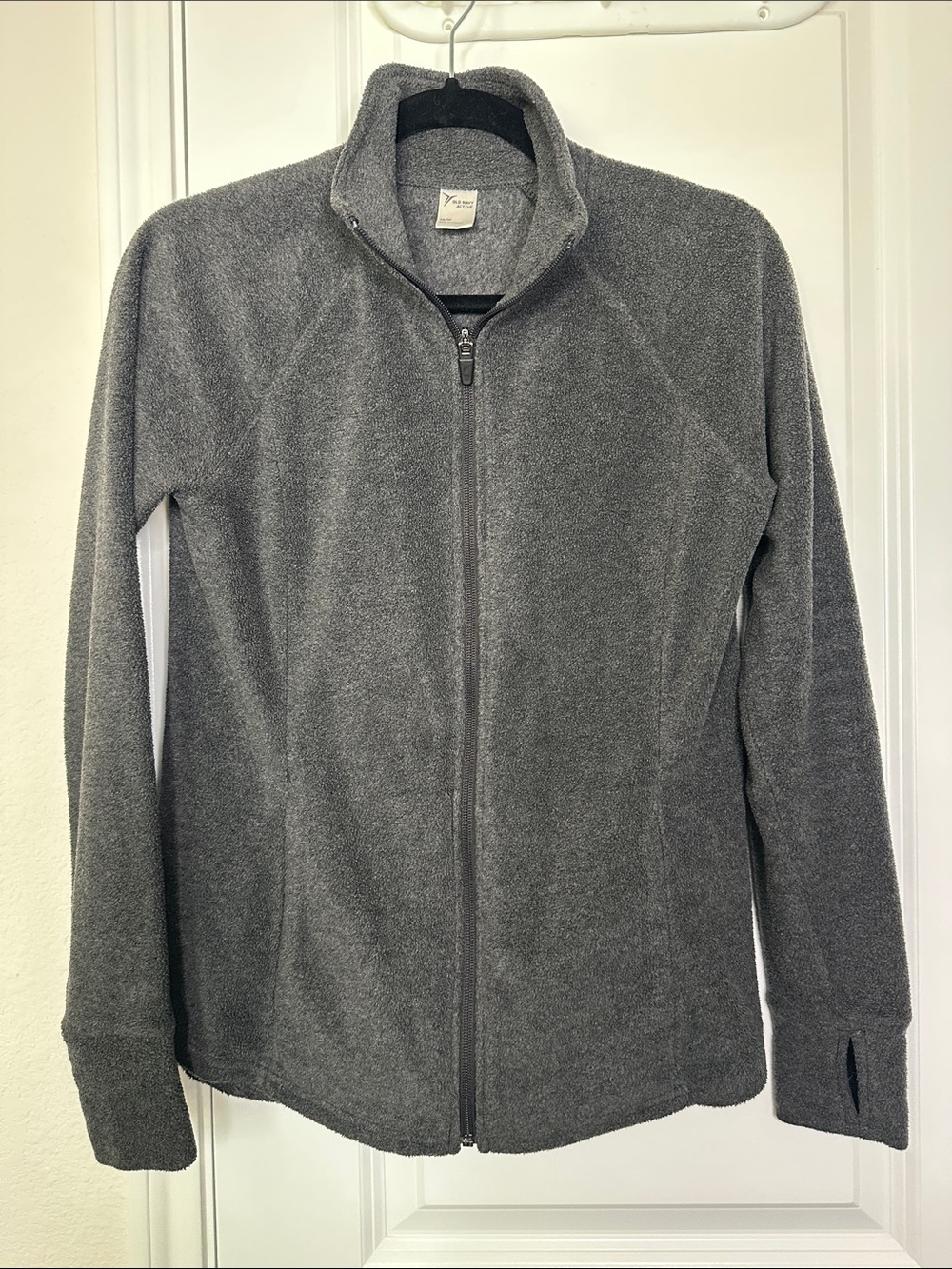 Old Navy Active Gray Fleece Jacket
